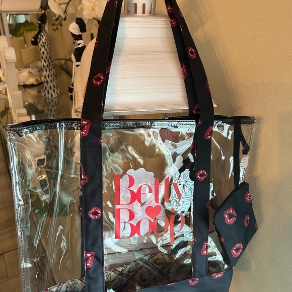 Betty Boop clear tote - Picture 2 of 6